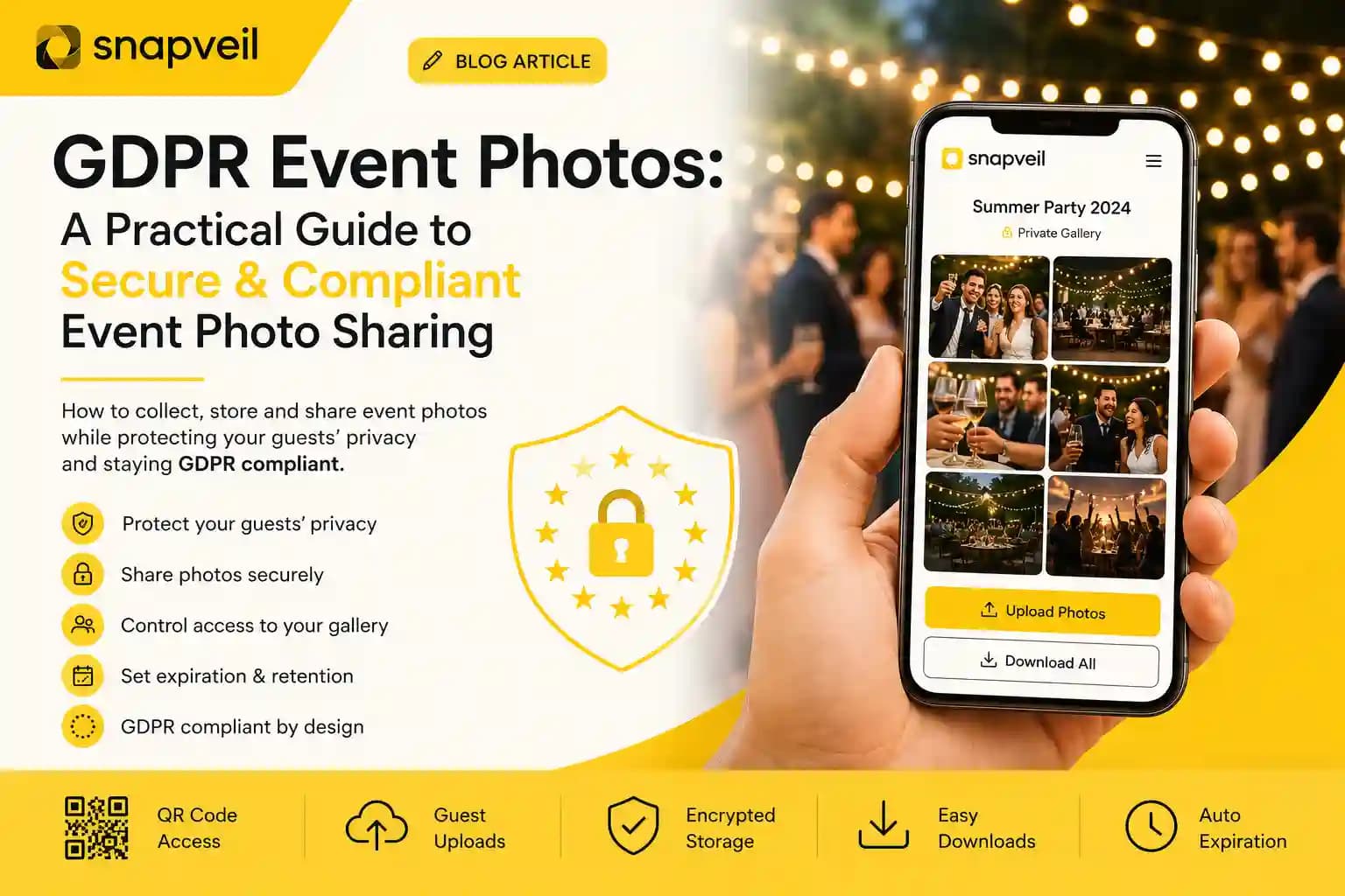 GDPR Event Photos: A Practical Guide for Safe Event Photography